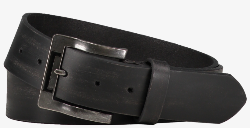 654003 / Premium 100% Leather Belt - Tricorp Riem 100% Leer - Premium - 654003 - Black -, transparent png