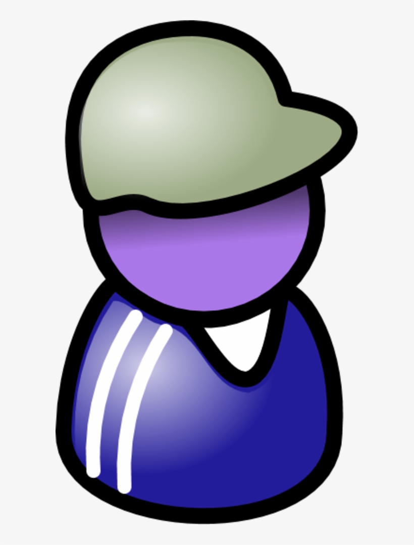User Icon Male Man Wearing Football Hat - People Clipart, transparent png