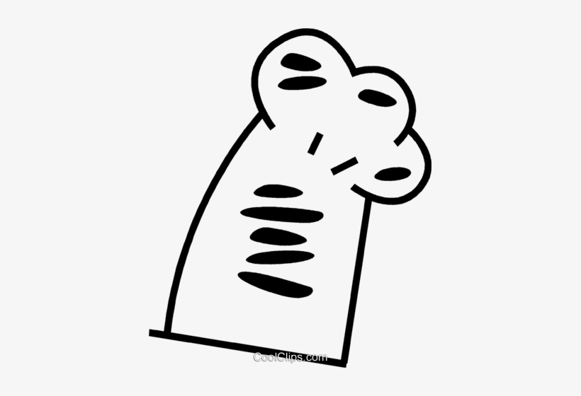 Chef's Hat Royalty Free Vector Clip Art Illustration, transparent png