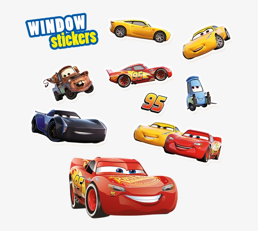 Window Stickers Disney Cars 3 Cars 3 Paper Bowls 700x700 PNG