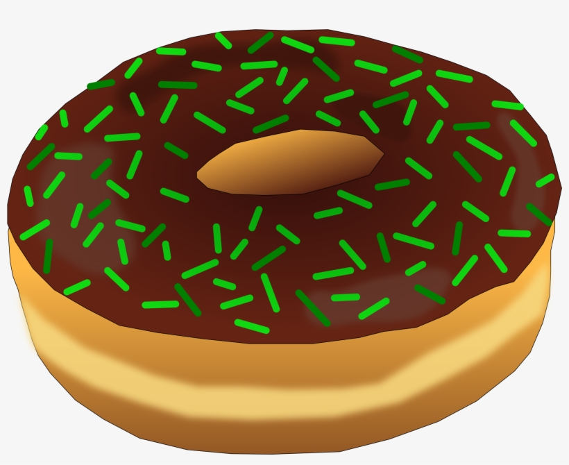 This Free Icons Png Design Of Green Donut 2, transparent png