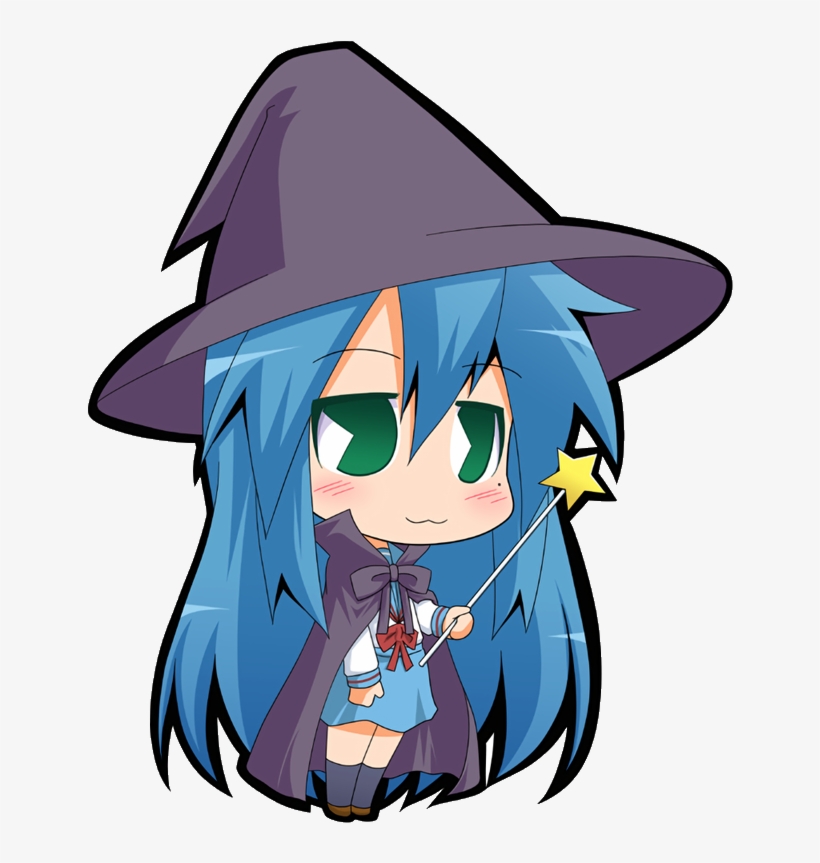 719x800, 60823343 58bb 4f0a B047 7d ) - Lucky Star Konata Chibi, transparent png