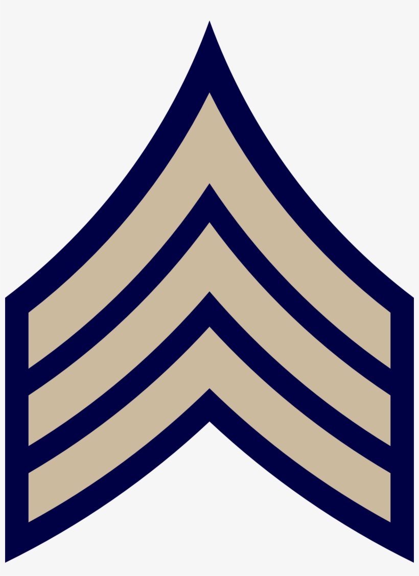 Usa Sgt Ww2 Large - Army Sgt Rank, transparent png