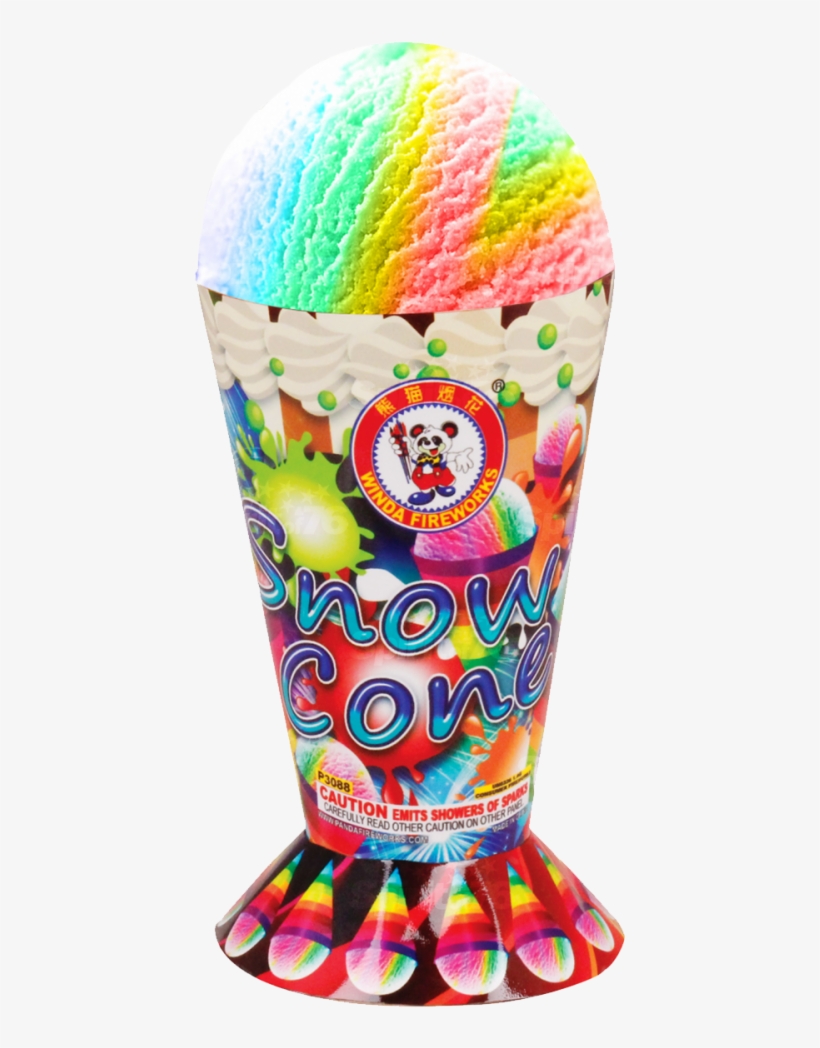 Snow Cone Winda Fireworks, transparent png
