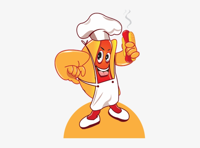 The Cash Cow Hot Dog Cart - Hot Dog Cart, transparent png