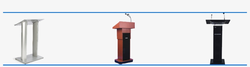 We Stock Lucite, Aluminum, Wooden, Adjustable, And - Executive Adjustable Non-sound Column Podium / Lectern, transparent png