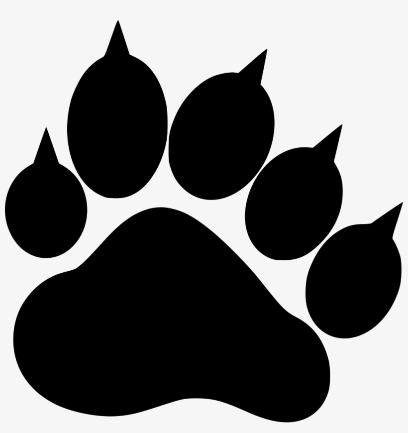 Paw Print Claw Mascot Comments - Icon, transparent png