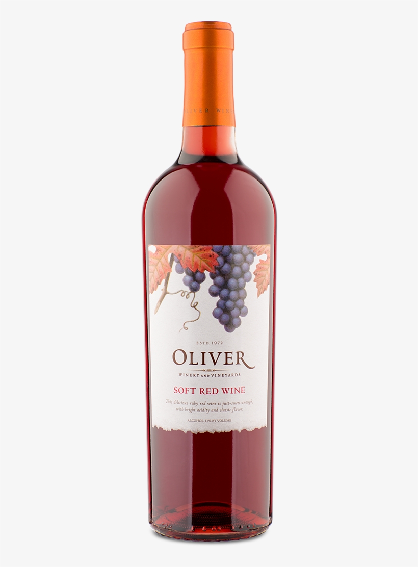 Soft Red From Oliver - Oliver Soft Red Wine, transparent png