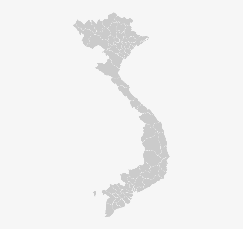 Vietnam Map - Vietnam Map Outline Png, transparent png
