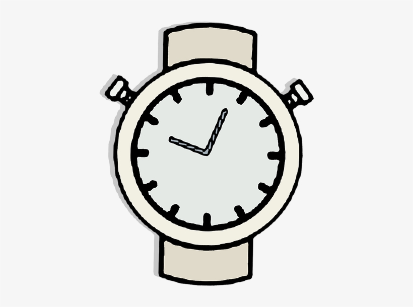 Watch Clock Clipart - Stopwatch Clipart, transparent png