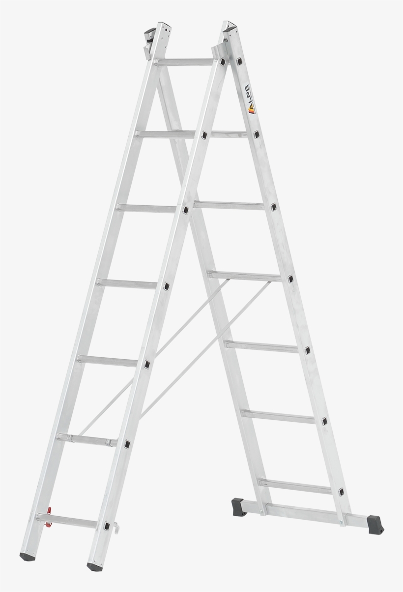 Combination Ladder, Two-section - Metal Çatı Merdiveni Koçtaş, transparent png