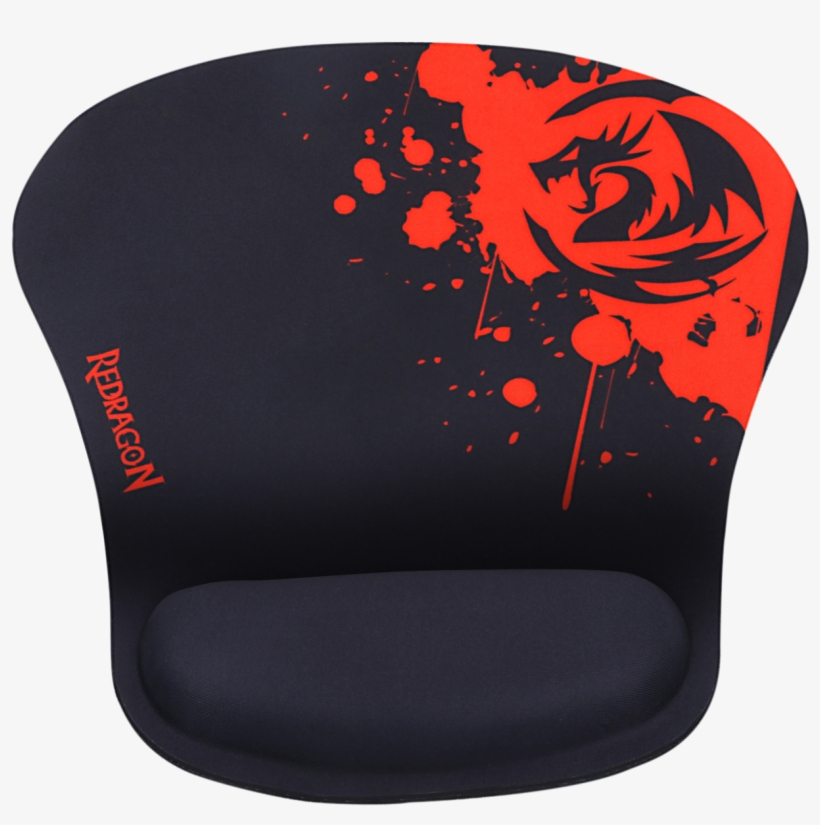 Redragon P020 Gaming Mouse Pad With Wrist Rest Support - Redragon, transparent png