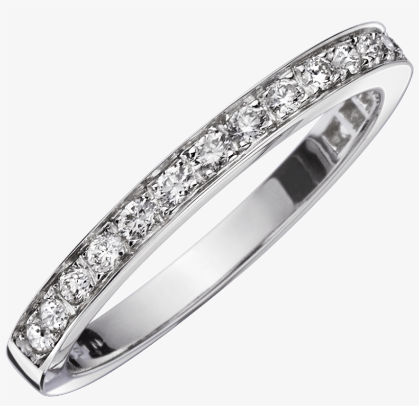 Chance Of Love Wedding Band, Diamonds, White Gold - Wedding Ring, transparent png