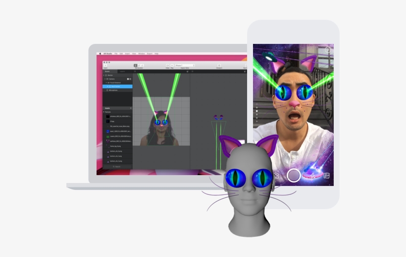 Facebook's Ar Studio Tool Facebook Camera Effects Platform 552x441 PNG Download PNGkit