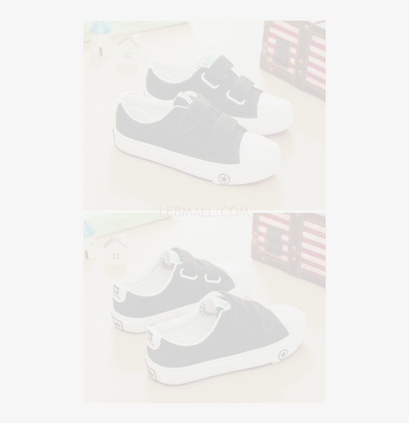 White Converse - Children Boys Girls Comfort Canvas Flats Shoes Students, transparent png