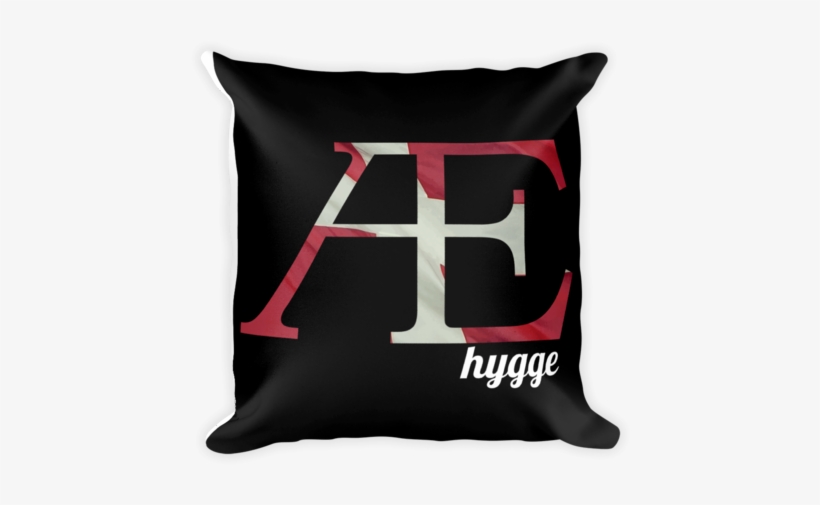 Danish Flag & Hygge - Throw Pillow, transparent png