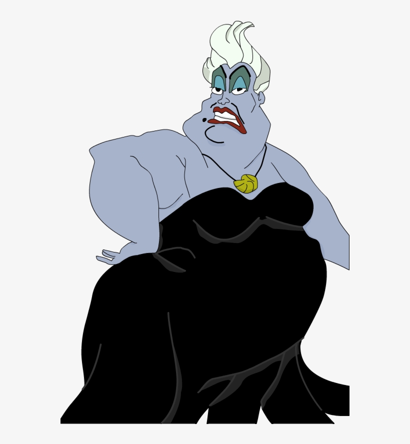 Of Course I'm Talking About Ursula, The Sea Witch Based - Cartoon, transparent png