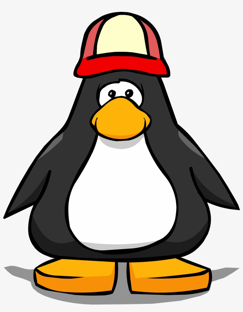Red Ball Cap Pc - Club Penguin Bow Tie, transparent png