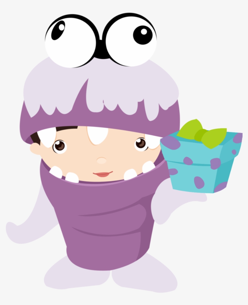 Clipart De Monster Party Bebés - Monster Inc Baby Png, transparent png