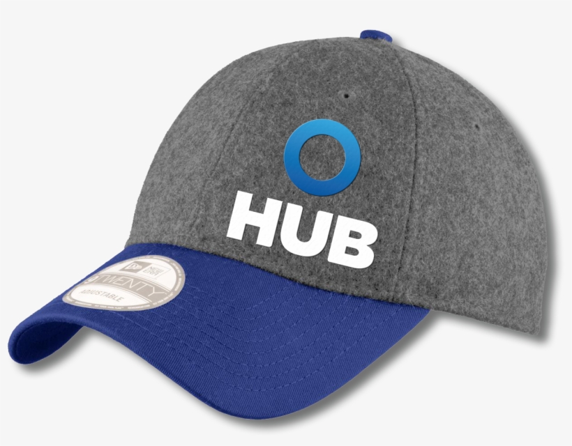 Hub Ballcap - Melton Wool Heather Cap, Black, transparent png