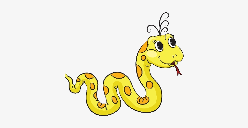 Snake Clipart Vector Png - Cartoon Girl Snake, transparent png