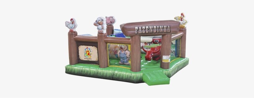 Kiddie Play Fazendinha - Inflatable, transparent png