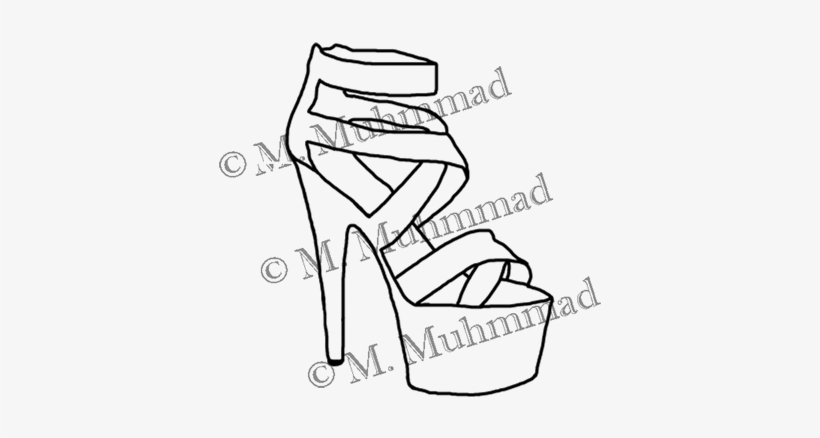 Stiletto-1 - Stiletto Drawings, transparent png