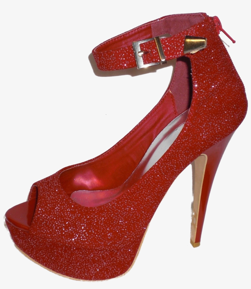 Glamorous Red Stiletto Design, transparent png
