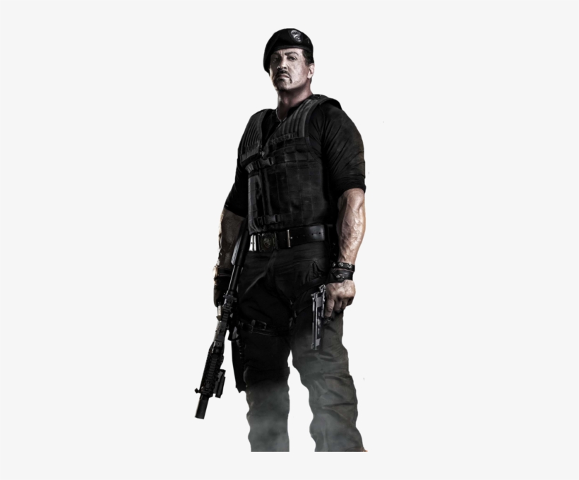 Share This Image - Sylvester Stallone Expendables Png, transparent png
