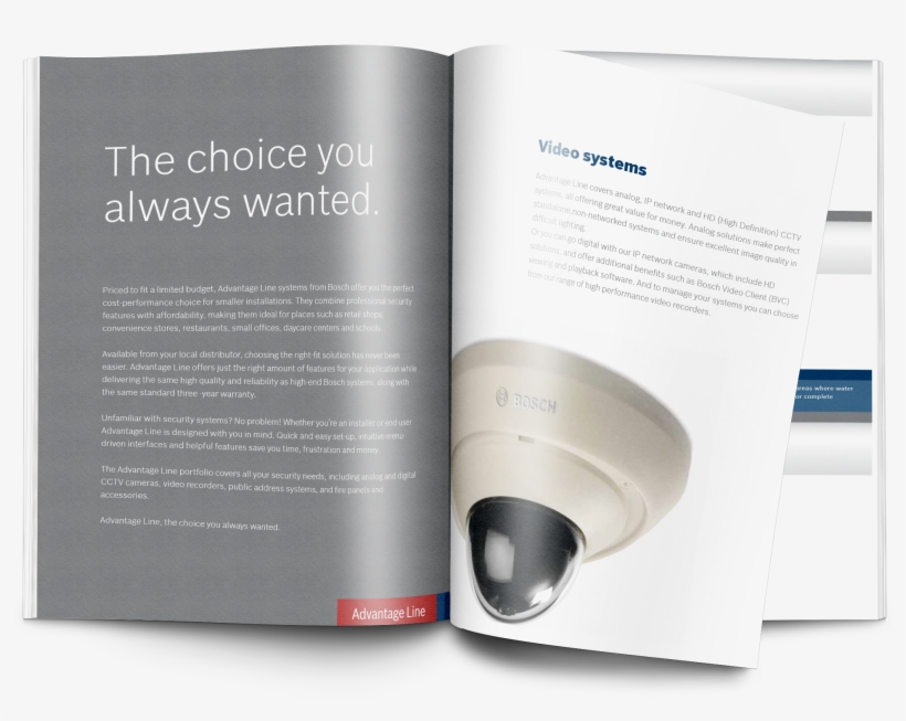 Bosch Catalog Advantage Line - Design, transparent png