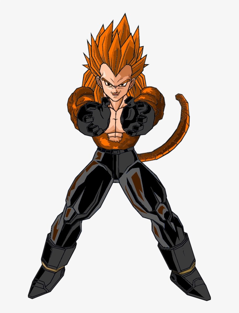 Super Saiyan 4 Vegeta Accessing His Super Saiyan God - Vegeta Super Saiyan 4, transparent png