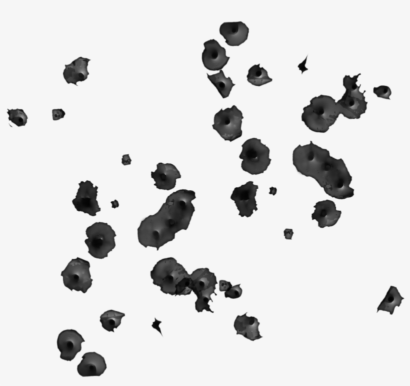 Movie Goofs Firing The Whole Bullet Critical Oversight - Bullet Holes Png, transparent png