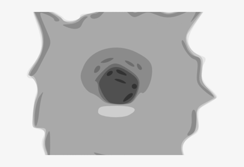 Gunshot Clipart Hole - Bullet Hole Clip Art, transparent png