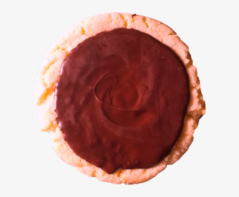 Classic Chocolate Dipped Sugar Cookie - Bánh, transparent png
