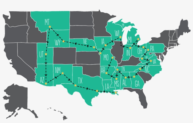 Listen To America - Adderall Use By State, transparent png