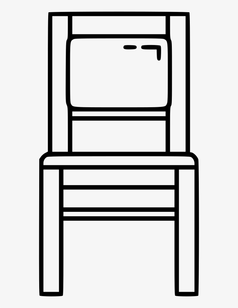 Paded Wooden Chair - Scalable Vector Graphics, transparent png