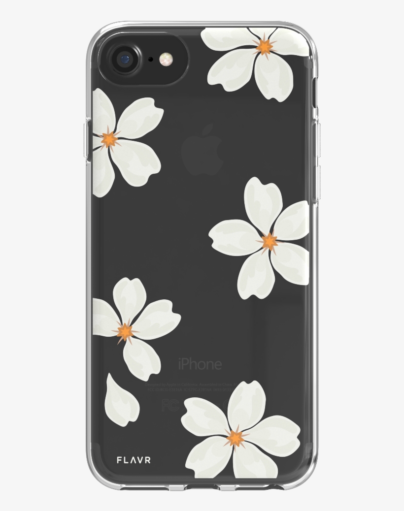 White Petals - Flavr Backcover Iplate White Petals Für Iphone X, transparent png