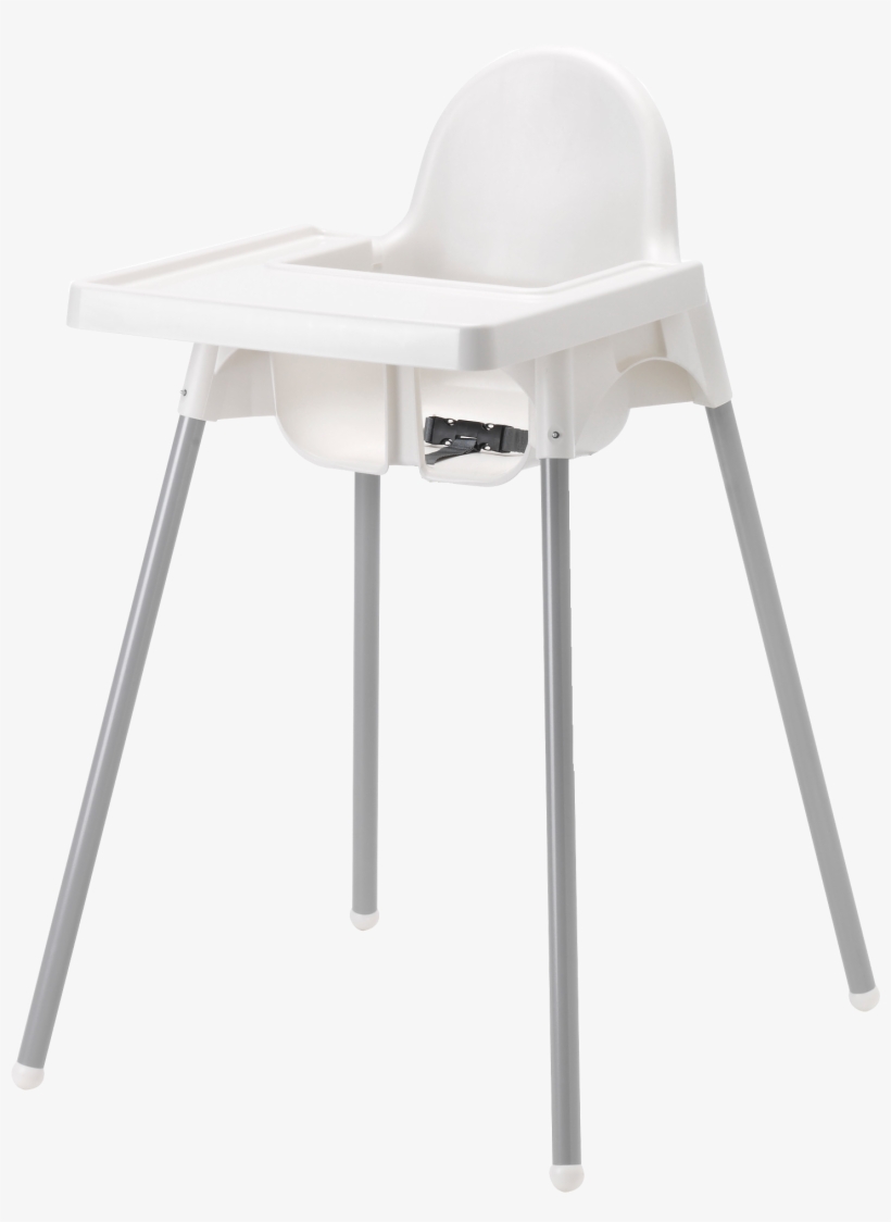 White Silver Baby Chair Chairman Hire Baby High Chair - High Chair, transparent png
