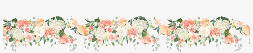 Pfirsich-blumenbabyparty Danken Ihnen 11,4 X 15,9 Cm, transparent png