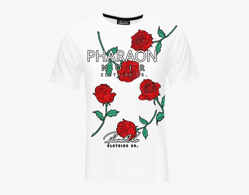 Falling Roses - Active Shirt, transparent png
