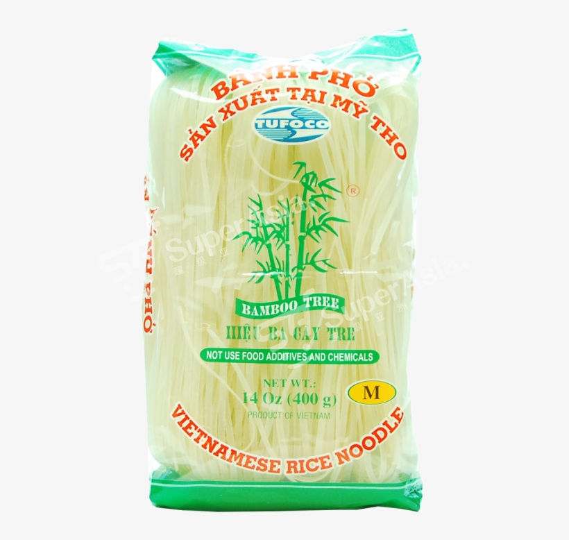 Bamboo Tree Bahn Pho Rice Vermicelli 400 G - Vietnamese Rice Noodles (l) (banh Pho) - Bamboo Tree, transparent png