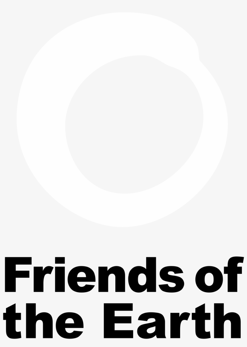 Friends Of The Earth Logo Black And White - Friends Of The Earth Malta, transparent png