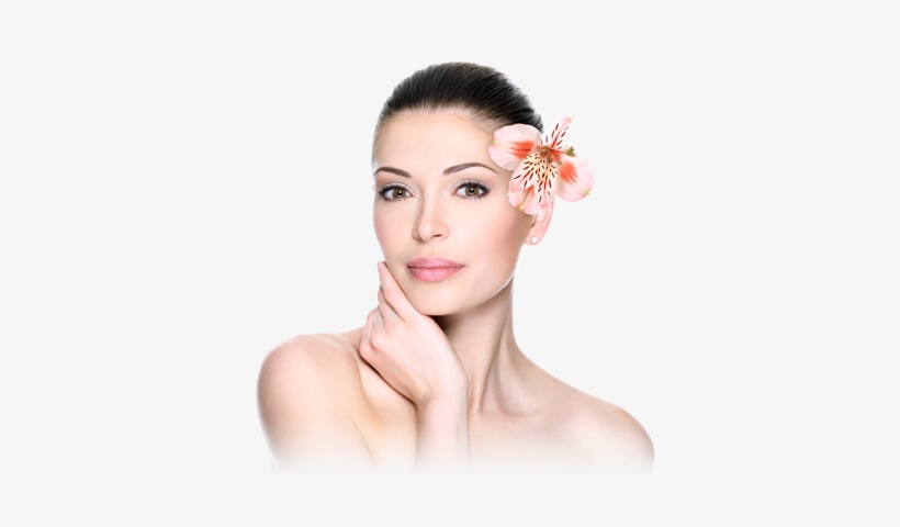 Woman With Flower - Richfeel Anti Acne Soap With Calendula Extracts (pack, transparent png