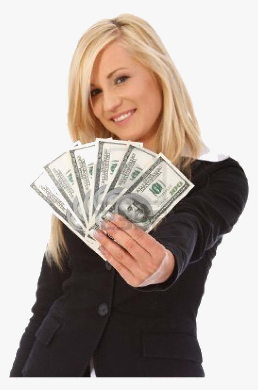 Im - Money With Girl Png, transparent png