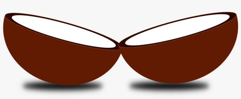Coconut Clipart Free - Circle, transparent png