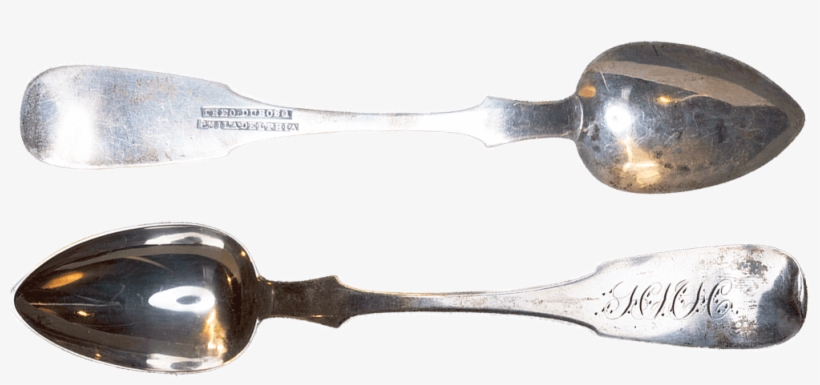 19th Century Silver Table Spoon By Theodore Dubosq - Philadelphia, transparent png
