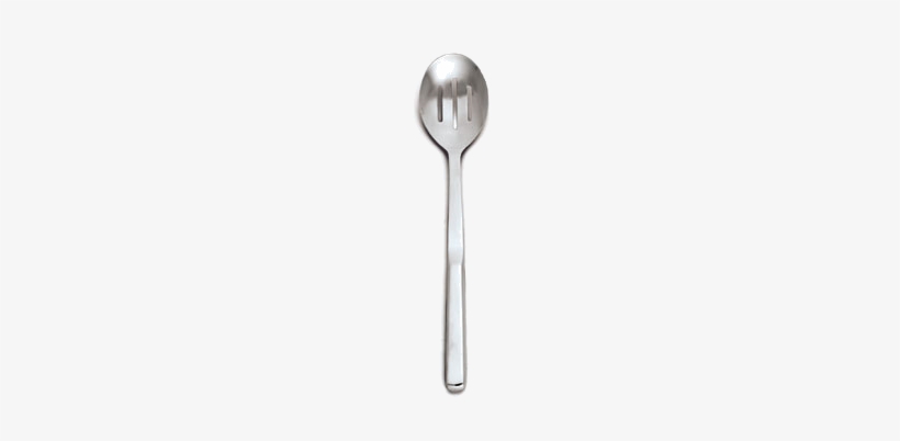 Slotted Silver Plated Serving Spoon 11-3/4'', Alegacy - Spoon, transparent png