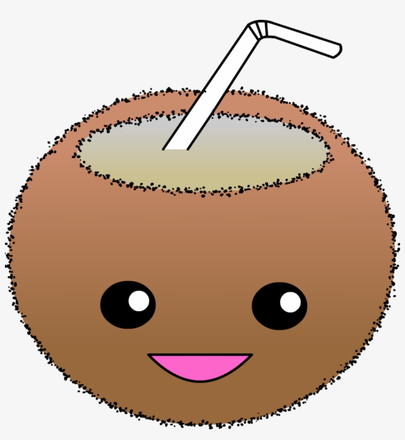 Coconut Clipart Cute, transparent png