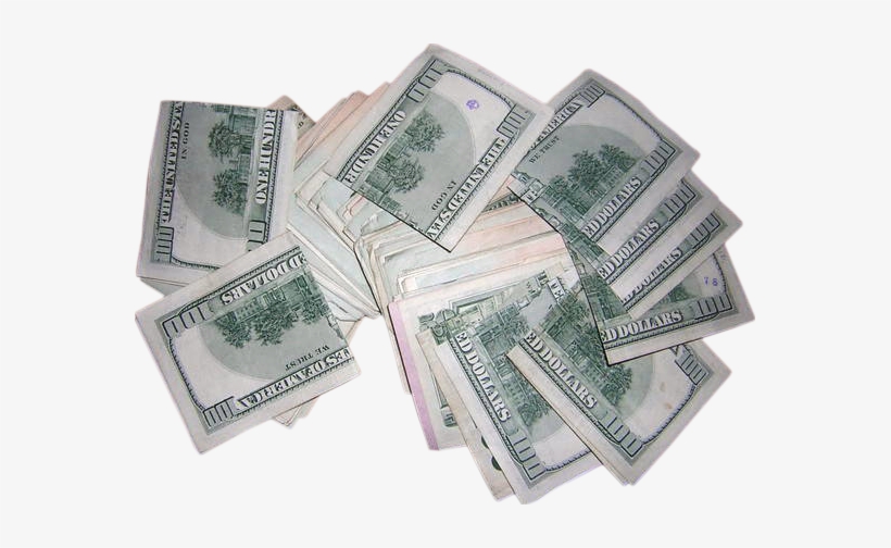Free Dollar Bill Png - Real Money On My Bed, transparent png