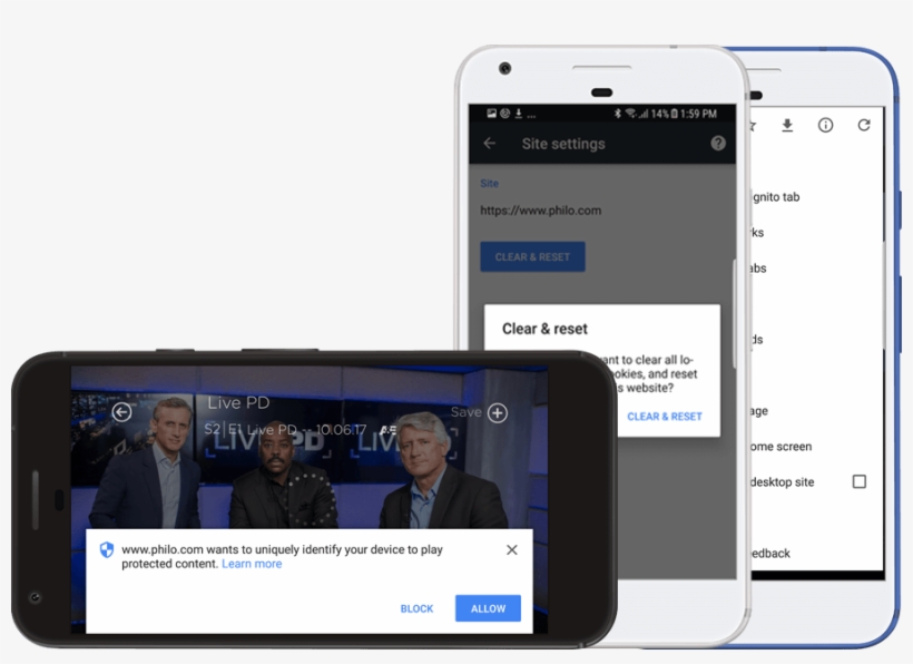 Allowing Protected Content To Play On Android - Android, transparent png